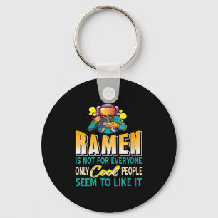 Womens Ramen Lovers Only Space Astronaut Funny Noo Key Ring