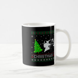 Womens Rancher Xmas Tree Lighting Ugly Christmas S Coffee Mug