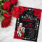 Womens Red and Silver Birthday