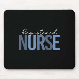 Womens Registered Nurse - Rn Nursing Nurse Day And Mouse Pad