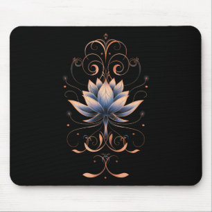 Womens Reiki Lotus Flower New Age Meditation Yoga  Mouse Pad