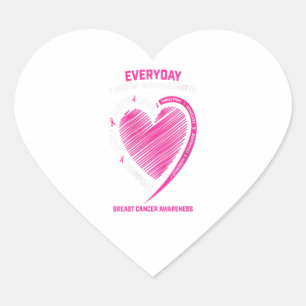 Womens Remembrance Memory Of Granddaughter Breast Heart Sticker