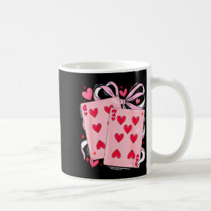 Womens Retro Six Seven 67 Meme Valentines Day Play Coffee Mug