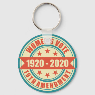 Women's Right to Vote Centennial Key Ring