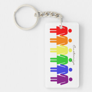women's right's 2017 LGBTQIA Key Ring