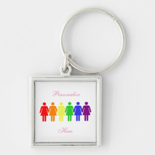 women's right's 2017 LGBTQIA Key Ring