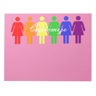 Women's Rights 2017 LGBTQIA March Thunder_Cove Notepad