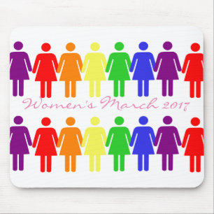 women's rights 2017 LGBTQIA Mouse Pad
