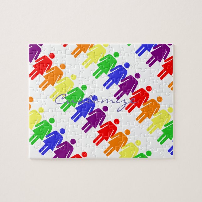 women's rights 2017 LGBTQIA Thunder_Cove Jigsaw Puzzle (Horizontal)