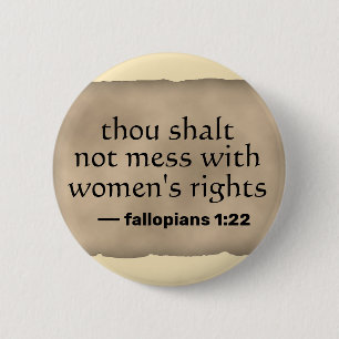 Women's Rights 6 Cm Round Badge