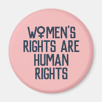 "Women's Rights Are Human Rights" Feminist