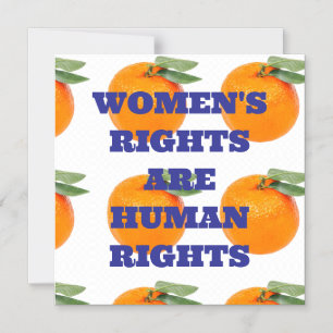 WOMEN'S RIGHTS ARE HUMAN RIGHTS MAGNET