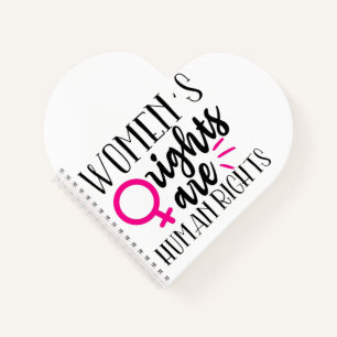 Women's Rights Are Human Rights Notebook