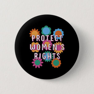 Women's Rights Feminist Gender Equality  6 Cm Round Badge