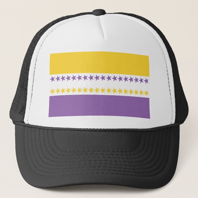 Women's Rights Flag T-Shirts Trucker Hat (Front)