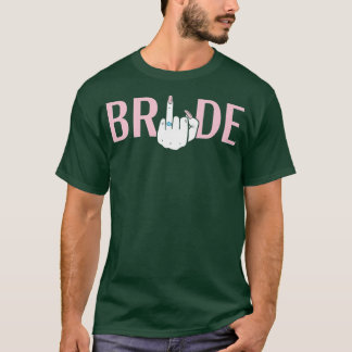 Womens Ring Finger Bachelorette Design Finger Diam T-Shirt