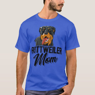 Womens Rottweiler Mum Dog Owners Dogs Walking Dog  T-Shirt