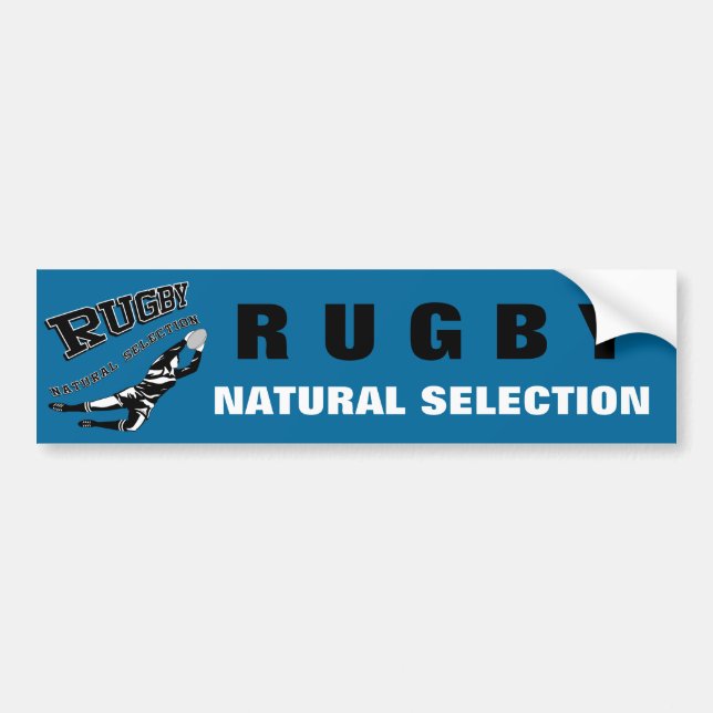 Women's Rugby #2 Bumper Sticker (Front)