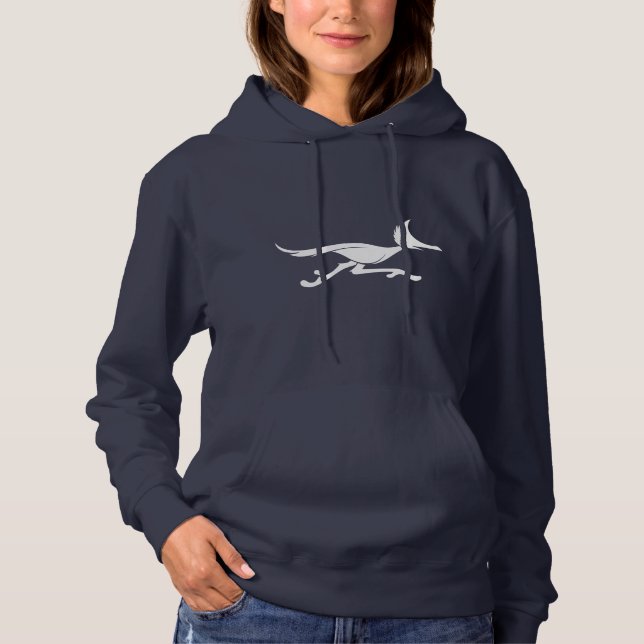 Women's RVRR Navy Hoodie (Front)