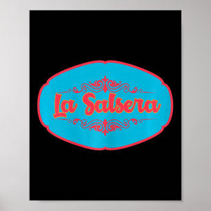 Womens Salsa Dancer la Salsera' Poster
