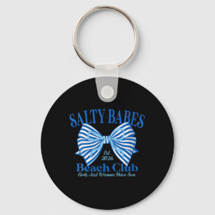 Womens Salty Babes Beach Club Et 2026 Summer Key Ring