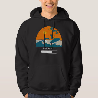 Womens Santa Cruz California Retro Vintage Surfing Hoodie