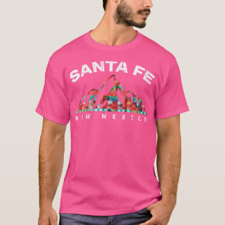 Womens Santa Fe New Mexico Family Travel Hiking Ca T-Shirt