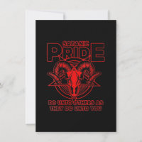 Womens Satanic Pride Satanism Pagan Goat Satan