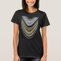 Women's Saturn T-shirt, bold graphic space image