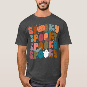 Womens Scary spooky Halloween witches pumpkin wome T-Shirt
