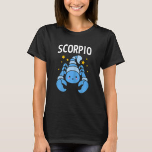 Womens Scorpio Queen Afro Melanin Girl Birthday Fo T-Shirt