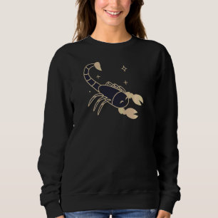 Womens Scorpio Zodiac For Her Horoscope Astrology Sweatshirt