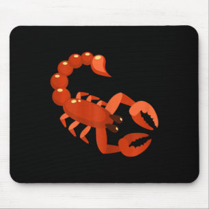 Womens Scorpio Zodiac October November Birthday Au Mouse Pad