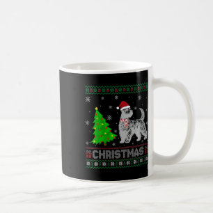 Womens Scottie Dog Xmas Tree Lighting Ugly Christm Coffee Mug