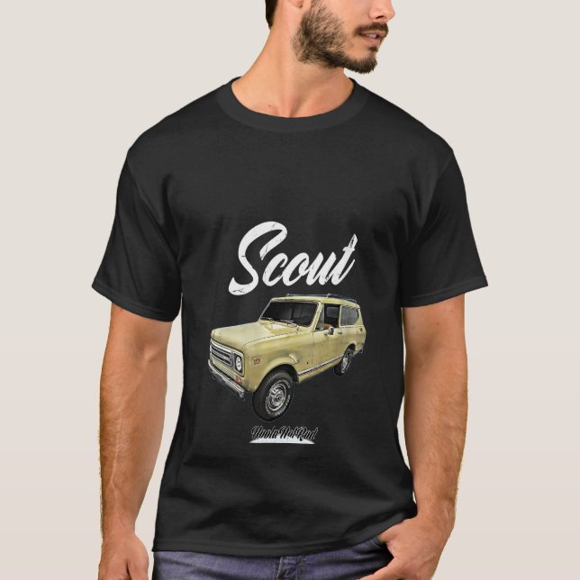 Womens Scout,classic,truck,pickup,international,ha T-Shirt (Front)