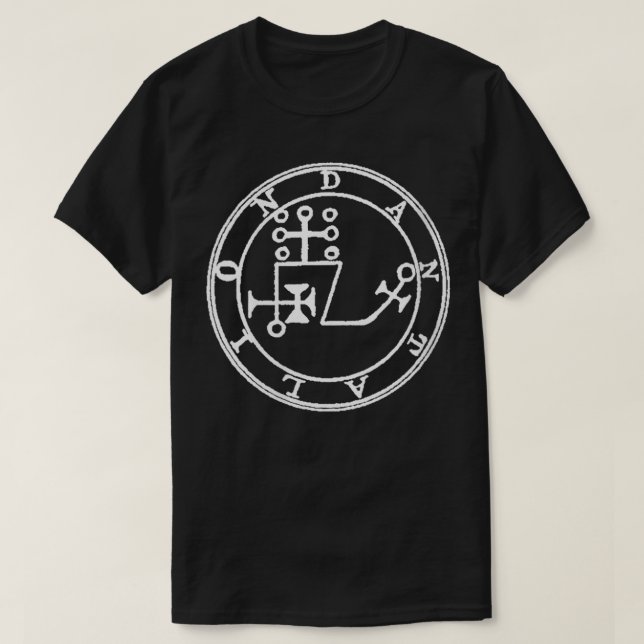 Womens Seal of Dantalion Sigil Talisman Demon Circ T-Shirt (Design Front)