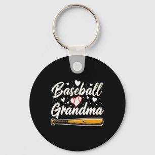 Womens Sell Grandma Softll Player Mother's Day  Key Ring