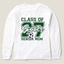 Womens Senior Mum Class of 2027 First Day of Schoo
