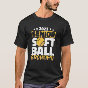 Womens Senior Softball Grandma Softball Players So T-Shirt