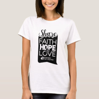 Womens Share Tee (white)