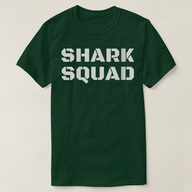 Womens SHARK SQUAD Funny Gift Week Bride Day Idea  T-Shirt (Design Front)