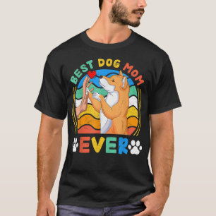 Womens Shiba Inu Best Dog Mum Ever Gifts Dog Lover T-Shirt