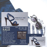 Women's Shoe, Women's Clothing Store Advertising Flyer<br><div class="desc">Women's Shoe,  Women's Clothing Store Advertising Flyers By The Business Card Store.</div>