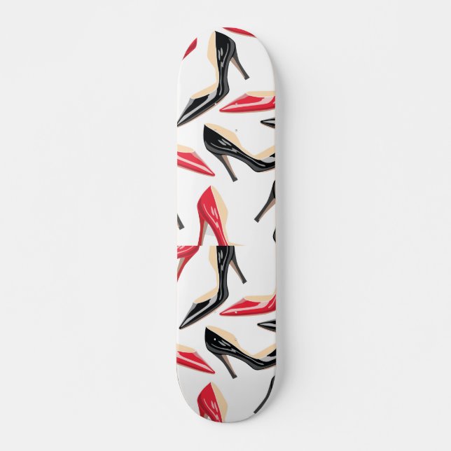 Womens Shoes High Heels Mini Skateboard (Front)