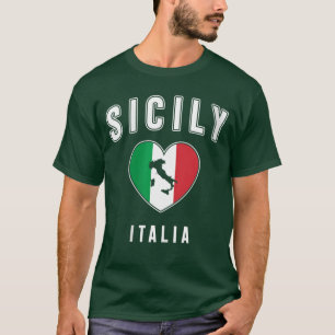 Womens Sicily Italy Sicilian Italian Sicilia Itali T-Shirt
