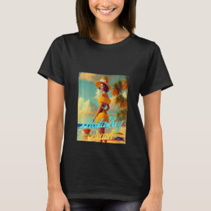 Womens Siesta Key Beach Florida Parasdise Beautifu T-Shirt