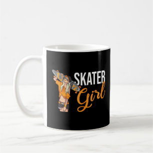 Womens Skater Girl For Skateboarder Girl Loving Sk Coffee Mug