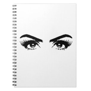 Womens Sketch Eyebrows Notebook