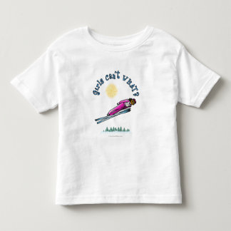 Womens Ski Jumping Toddler T-Shirt