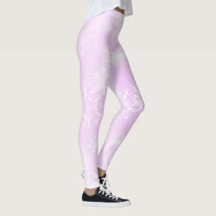 women's snowflakes Leggings